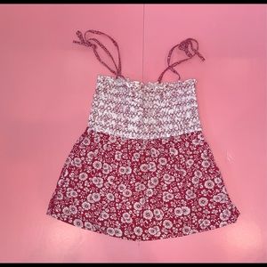 Roxy Smocked Tank Top